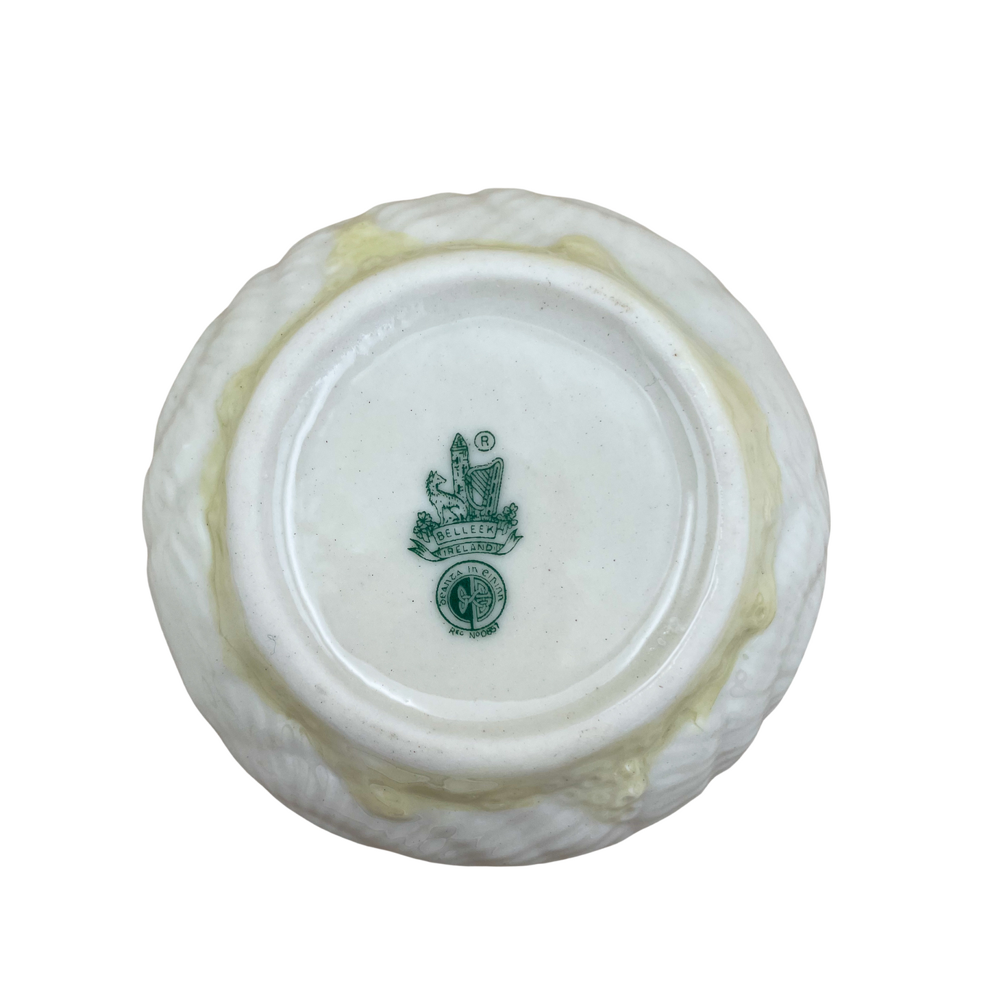 Vintage Belleek Ireland Shell Bowl