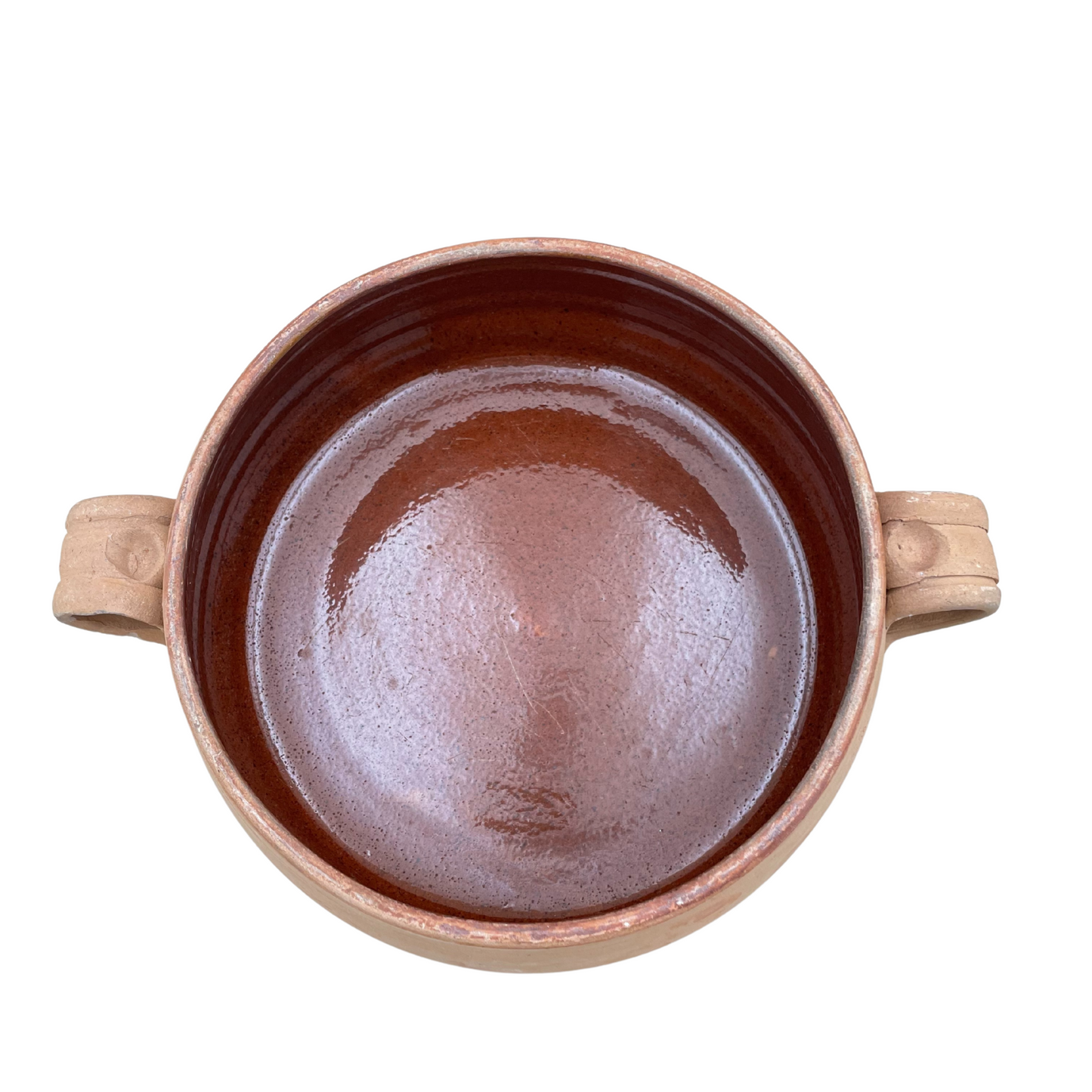 Vintage Vallauris Terracotta Bean Pot Set