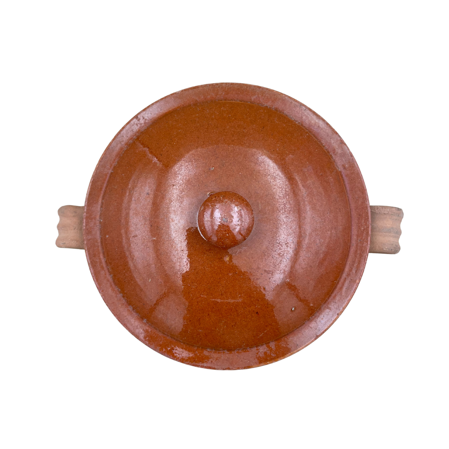 Vintage Vallauris Terracotta Bean Pot Set