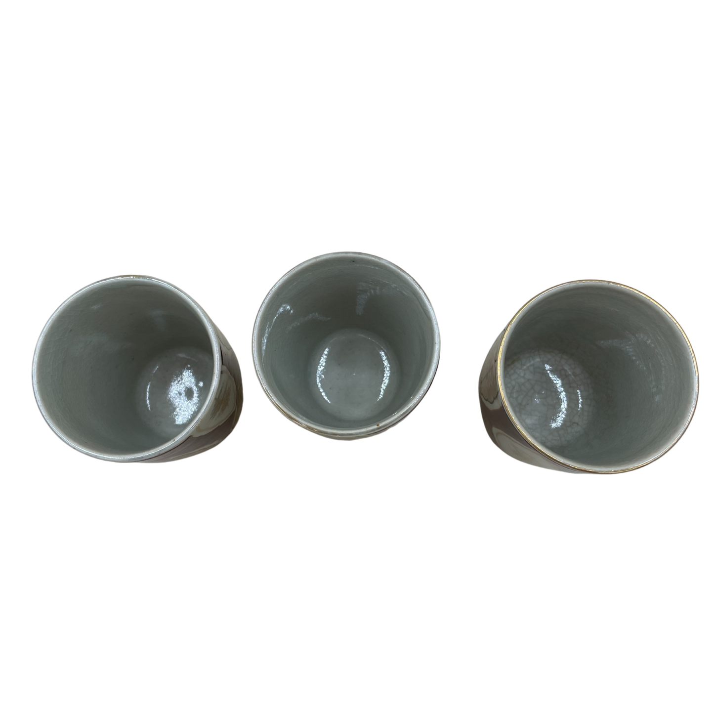 Vintage Midcentury Four Piece Japanese Kutani Teapot Set