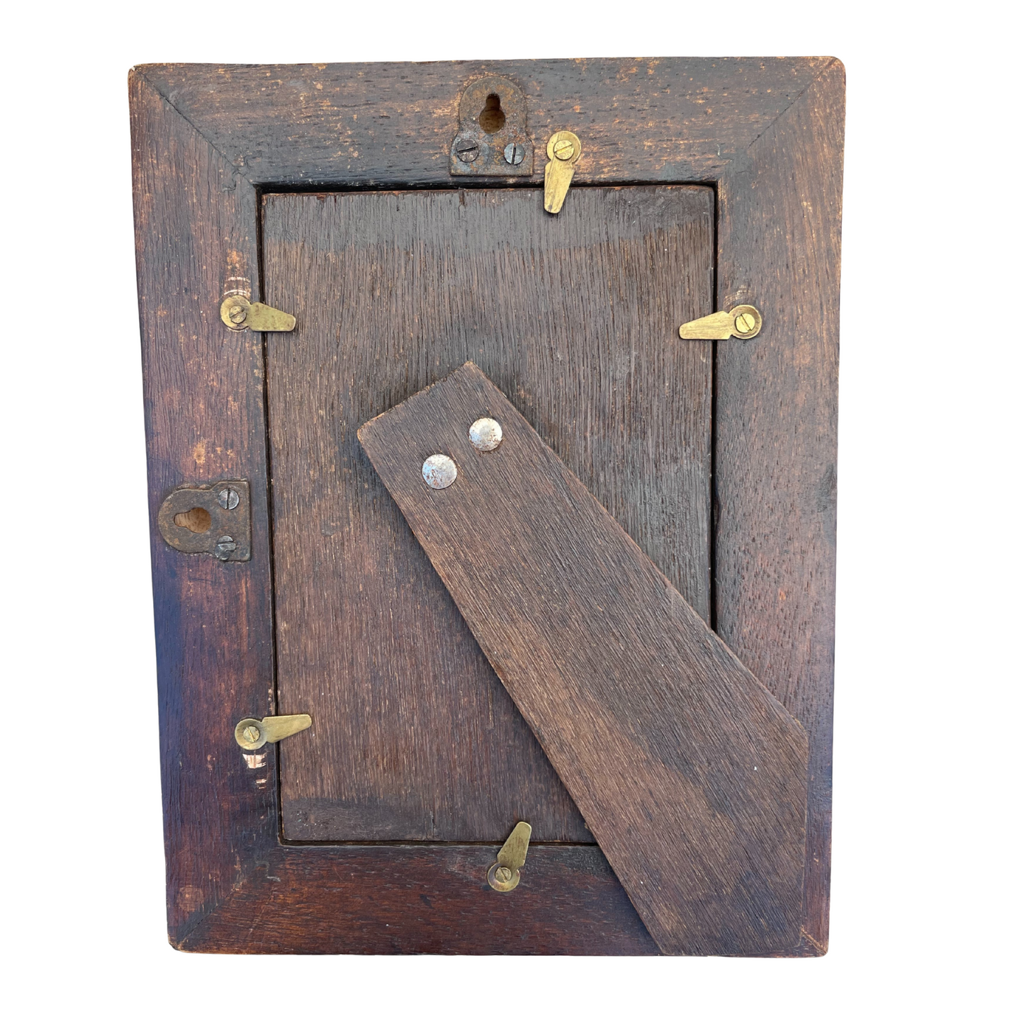 Vintage Distressed Carved Wood Frame – 4" x 6"