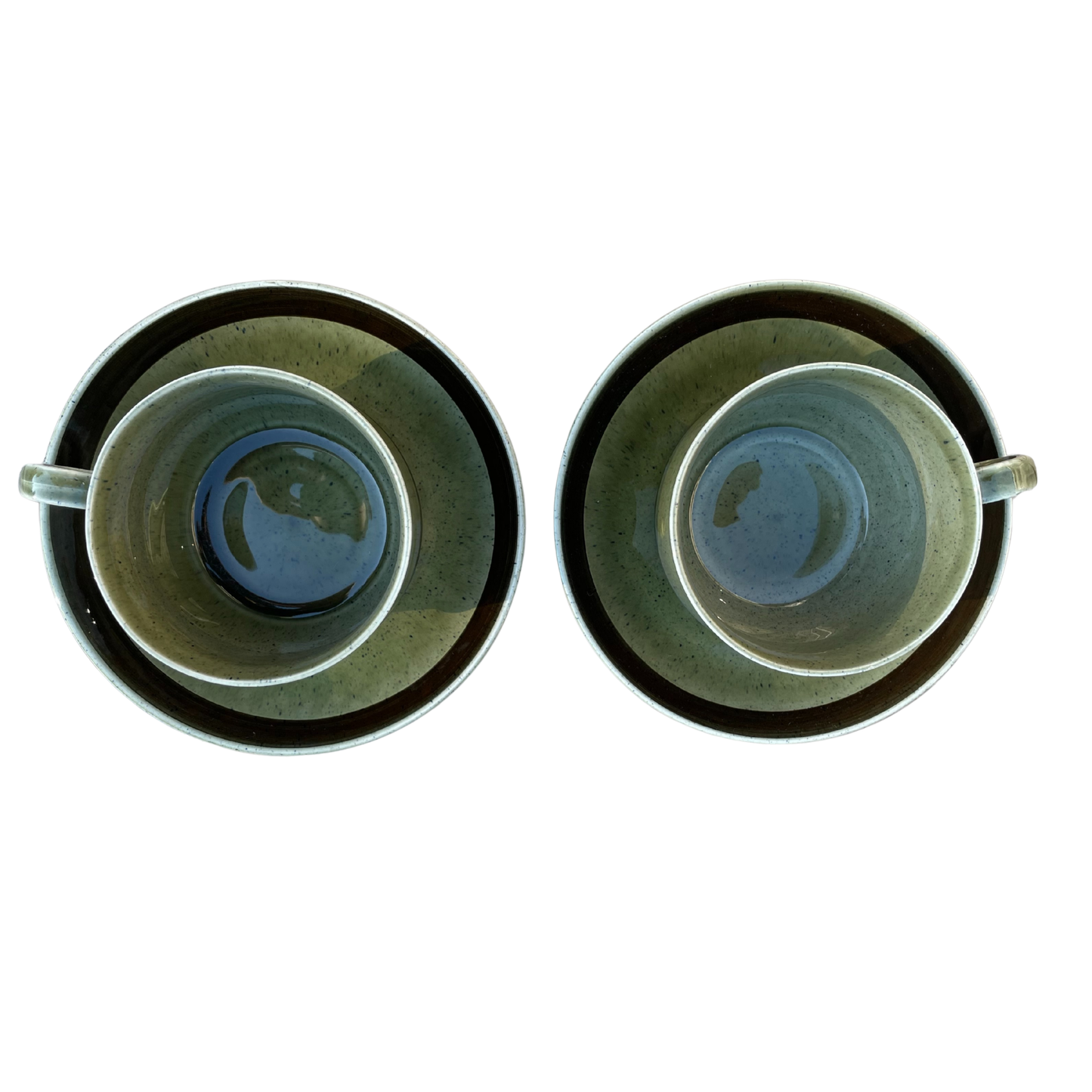 Vintage Rörstrand “Vieta” Cups & Saucers – Pair