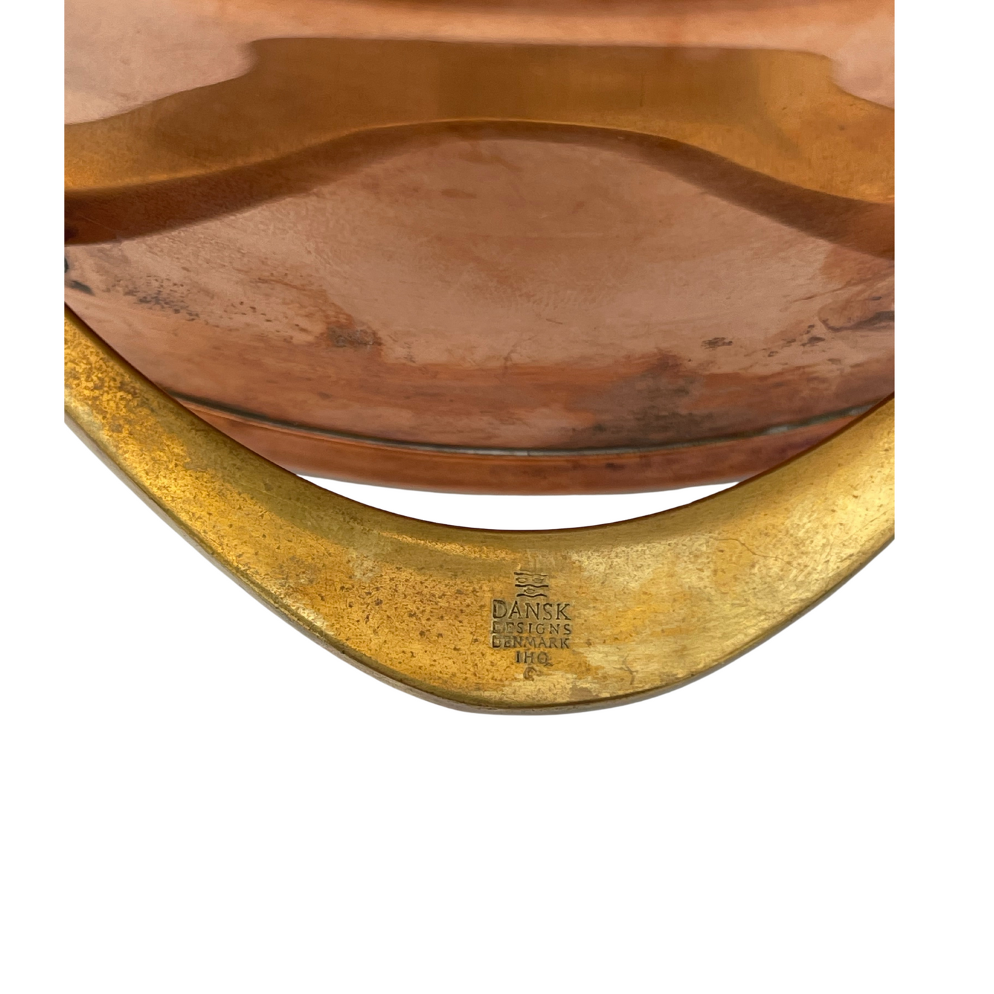 Vintage Small Dansk Copper One Quart Casserole by Jens Quistgaard – Brass Handles, Danish Modern